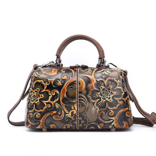 Bolso de Mano Personalizado en Cuero Genuino con Grabado Artesanal - Image 5