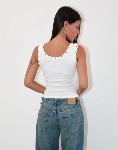Camiseta Ajustada Picante para Mujer con Tirantes Finos - Image 14