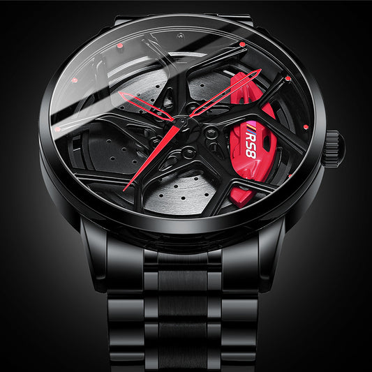 Reloj Deportivo Diseño Skeleton con Dial de Auto Modificado - Image 2