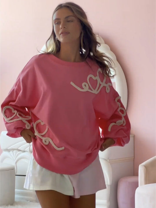 Blusa Holgada Bordada Versátil para Mujer - Image 11