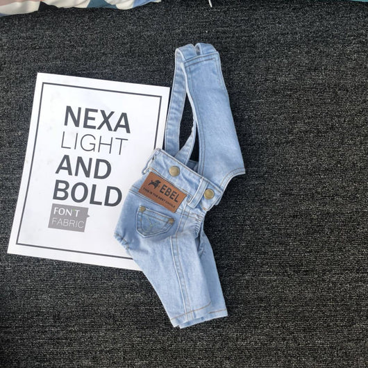 Pantalones Vaqueros con Tirantes para Perros - Ropa Ajustable Todo Uso - Image 10