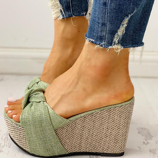 Sandalias con Moño Elegante - Image 3