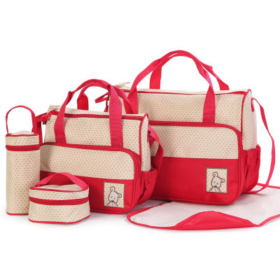 Bolsa Maternal Organizadora con Soporte para Botellas - Set Completo para Mamá - Image 8