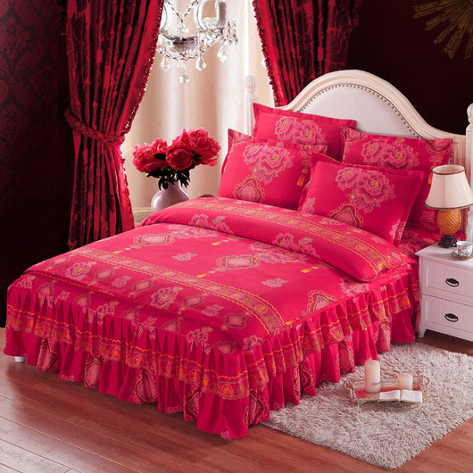 Juego de Cama de 4 Piezas en Algodón Premium - Image 8