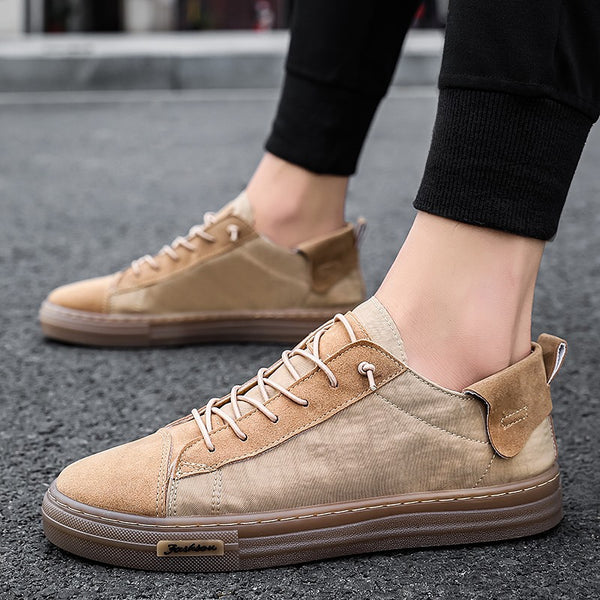 Tenis Altos de Lona para Hombre