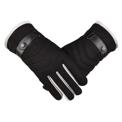 Guantes de Motocicleta Ante y Algodón - Protección y Comodidad para Conducción