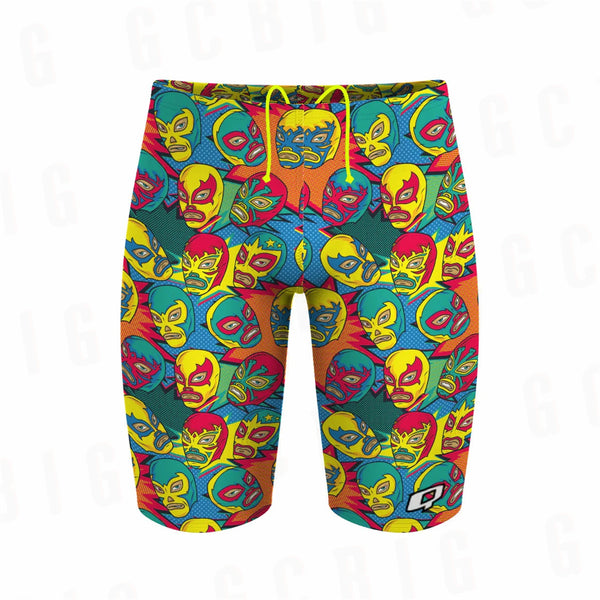 Shorts de Baño Hombre con Pliegue Plano, Secado Rápido