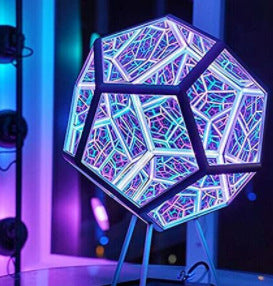 Lámpara Decorativa Dodecaedro Multicolor - Luz Ambiental para el Hogar - Image 3