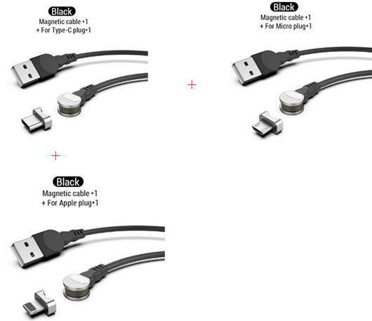 Cable de Carga Magnético Rotativo 3 en 1 - Compatible con Android, iPhone y USB-C - Image 8