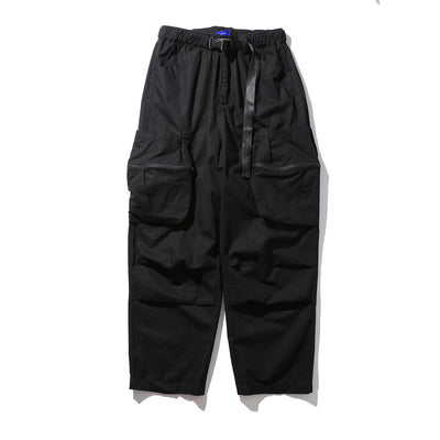 Pantalones Cargo Multibolsillos para Hombre con Pliegues Funcionales - Image 3