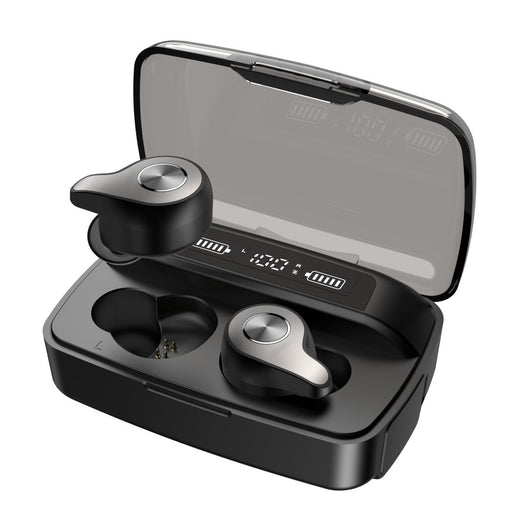 Auriculares Inalámbricos Bluetooth con Pantalla de Potencia