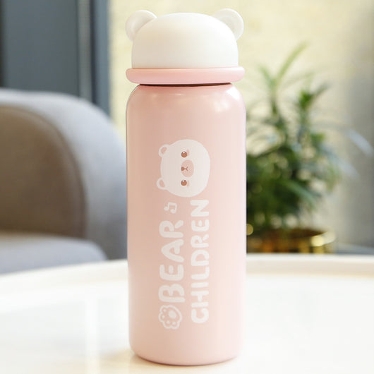 Taza Térmica de Acero Inoxidable Rosa para Niñas - Image 6