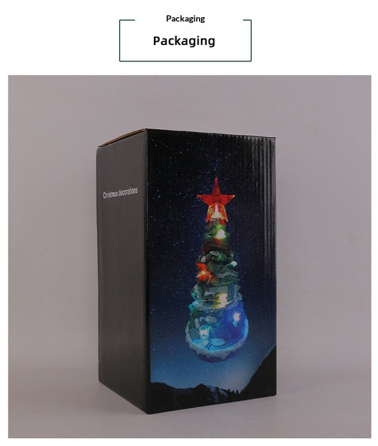 Caja de Música Árbol de Navidad Luminoso con Decoración Sonora - Image 17