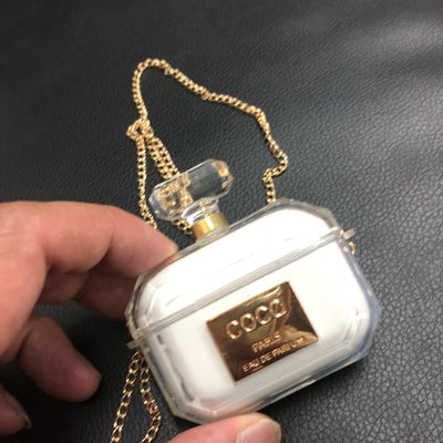 Funda Protectora de Auriculares Compatible con Apple - Diseño Botella de Perfume - Image 12