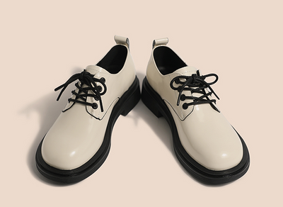 Zapatos de Cuero para Mujer con Cordones y Suela Plana - Versátiles y Cómodos