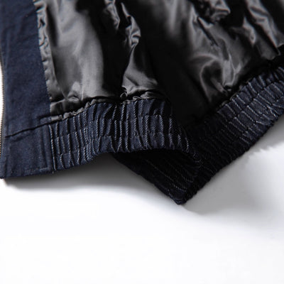 Chaqueta Denim Vintage con Capucha y Cierre para Hombre y Mujer - Estilo Casual Deslavado - Image 4