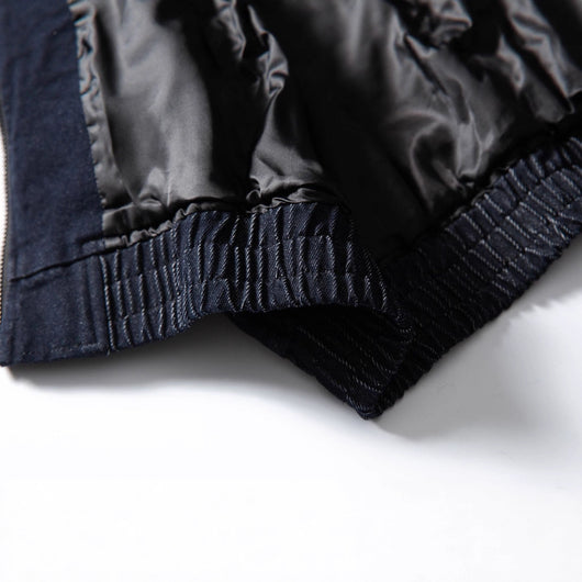 Chaqueta Denim Vintage con Capucha y Cierre para Hombre y Mujer - Estilo Casual Deslavado - Image 4