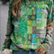 Playera Casual de Cuello Redondo con Estampado para Mujer