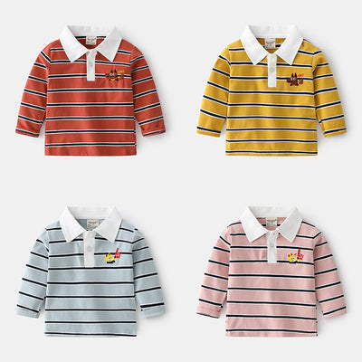 Polo Manga Larga para Niños sin Capucha