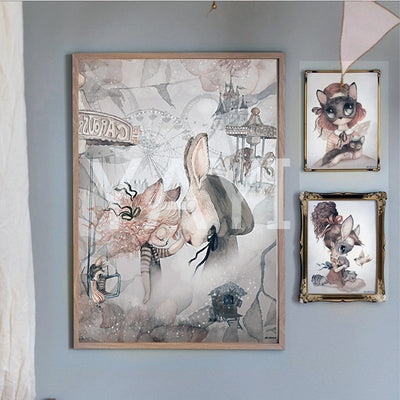 Cuadro Decorativo Nórdico Acuarela para Habitación Infantil - Image 8