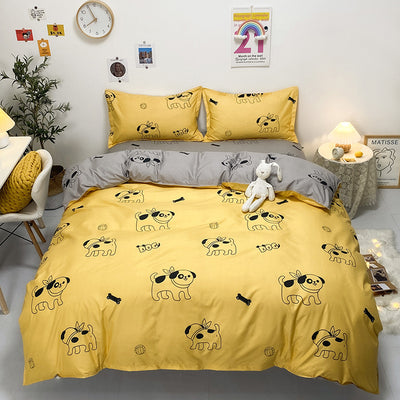 Conjunto de 4 Piezas en Algodón Estampado con Acabado Satinado - Image 22