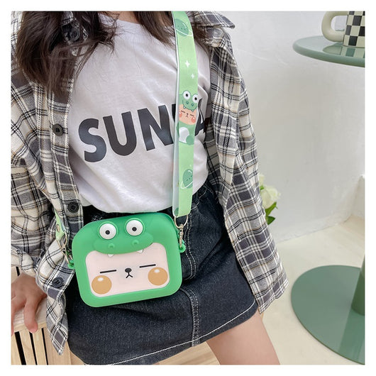 Bolsa Crossbody de Silicona Mini Adorable para Niños - Image 37