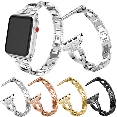 Correa de Reloj Eslabones Diamante en X - Image 8