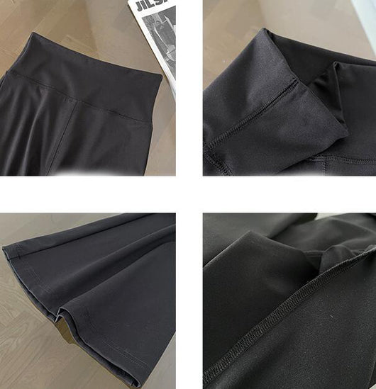 Pantalones Anchos de Mujer Lisos y Cómodos - Image 9