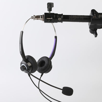 Auriculares Ajustables con Micrófono Silenciable Binaurales - Image 9