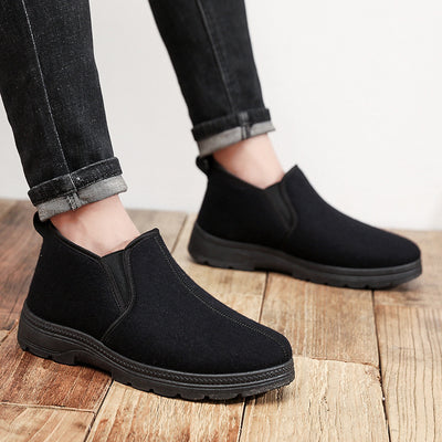 Zapatos Cálidos Estilo Pekín con Forro de Conejo y Caña Alta - Image 2