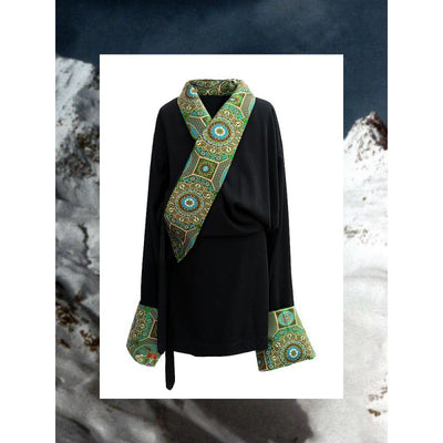 Traje Tradicional Tibetano para Hombre - Ropa Auténtica de Lhasa - Image 10