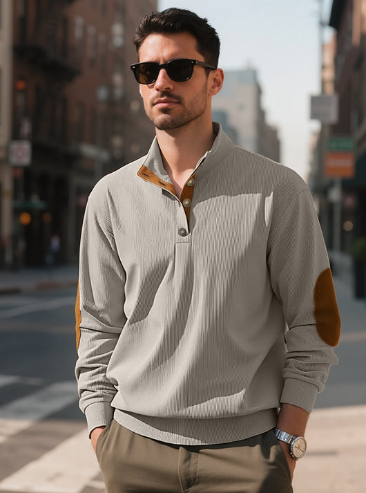 Suéter Casual de Cuello Alto para Hombre - Otoño e Invierno - Image 31