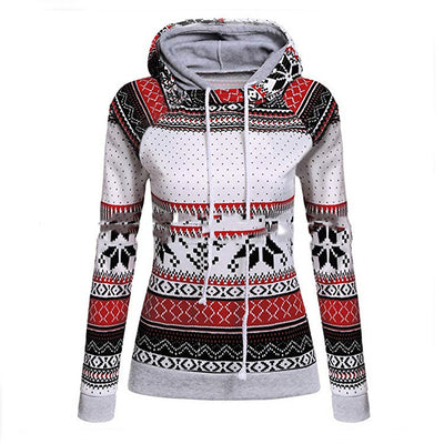 Sudadera Navideña con Doble Capucha para Mujer - Image 9