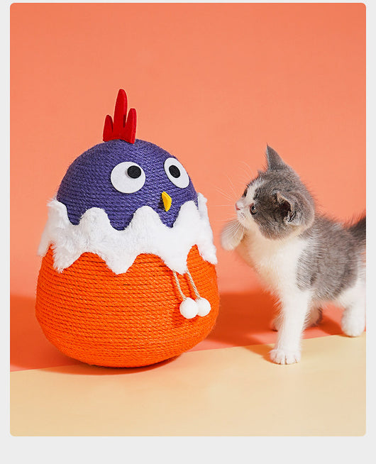 Árbol Rascador para Gatos en Forma de Hongo Rojo - Image 9