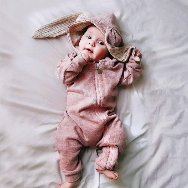 Mameluco para Bebé Recién Nacido - Pijama Enterizo Suave