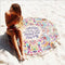 Toalla de Playa para Mujer con Diseño Bikini