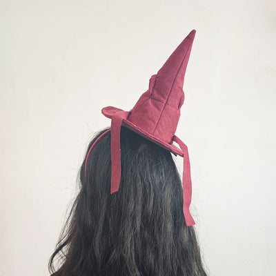 Diadema Sombrero de Bruja Mágico para Fotos de Fiesta de Halloween - Image 6