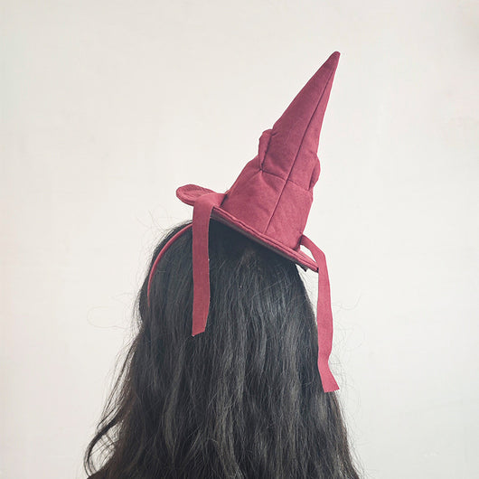 Diadema Sombrero de Bruja Mágico para Fotos de Fiesta de Halloween - Image 6