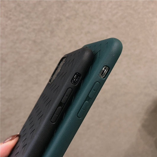 Funda Tejida para Celular Verde Oscuro - Image 4