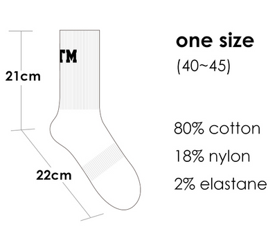 Calcetines Deportivos Blancos para Hombre BTM - Image 6