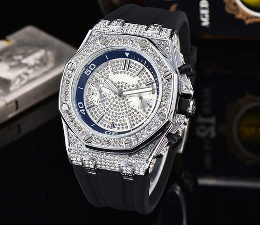 Reloj de Cuarzo con Correa de Tela Fashion