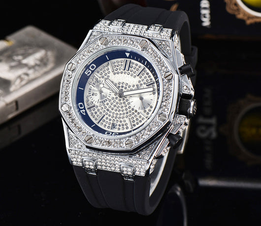 Reloj de Cuarzo con Correa de Tela Fashion