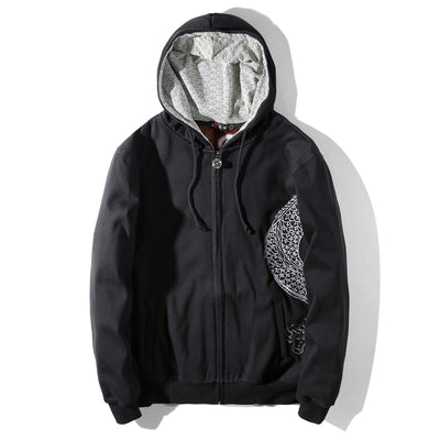 Sudadera Roja con Bordado de Dragón - Image 2