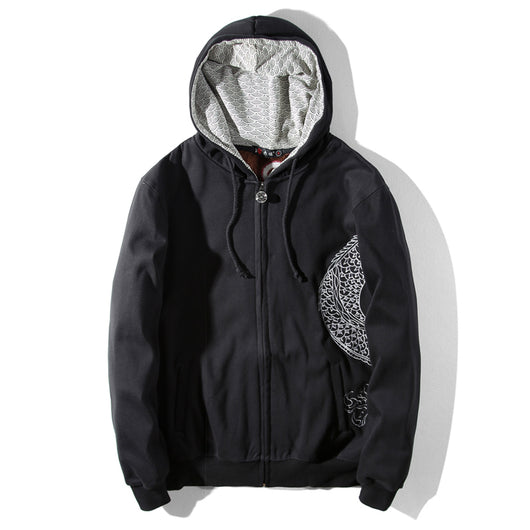 Sudadera Roja con Bordado de Dragón - Image 2