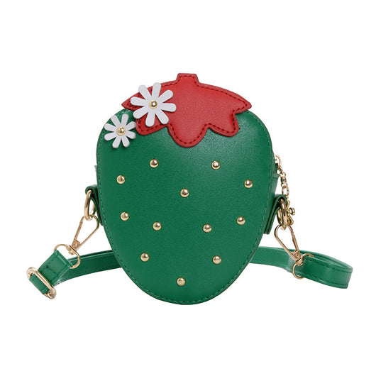 Monedero Bolsa Mensajero Forma de Fresa - Image 10