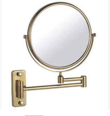 Espejo de Pared Doble Cara Giratorio Ajustable para Maquillaje y Baño - Image 2