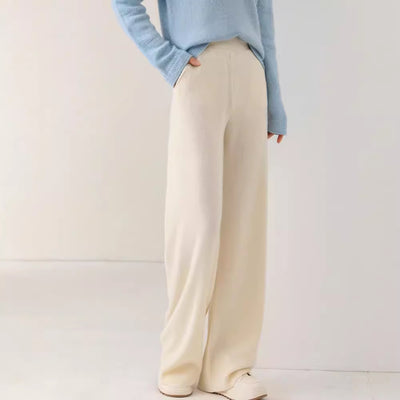 Pantalón de Punto Cintura Alta Grueso Multiuso - Image 12