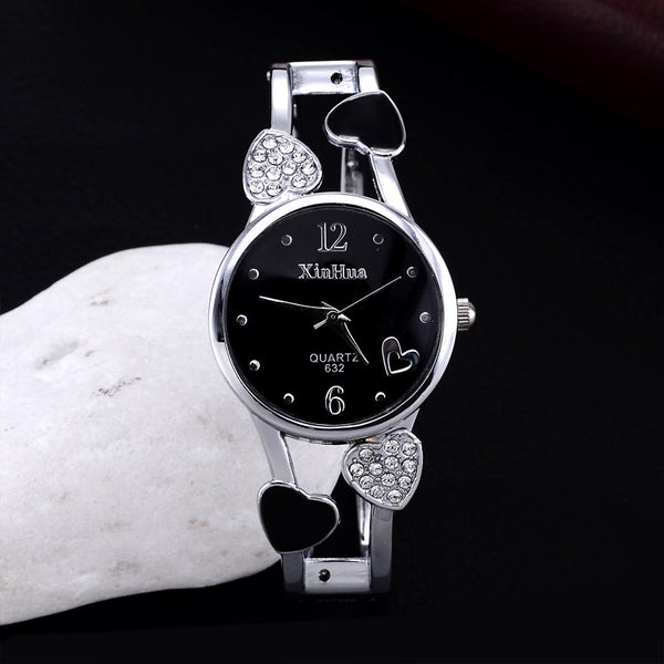 Conjunto de Relojes para Mujer con Diamantes Estilo Británico - Image 4