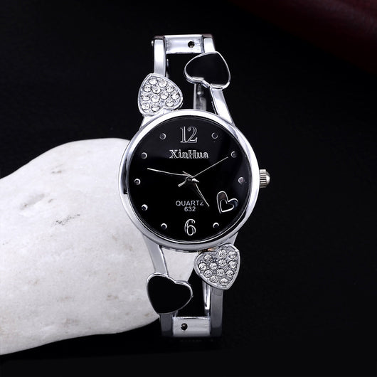Conjunto de Relojes para Mujer con Diamantes Estilo Británico - Image 4