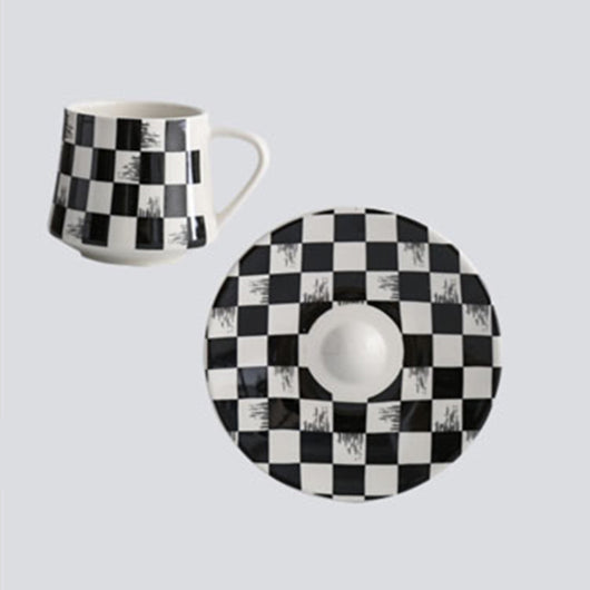 Juego de Taza y Plato de Cerámica Turca para Café - Image 5